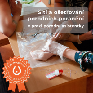 Šití a ošetřování porodních poranění v praxi porodní asistentky, 31. 10. 2026